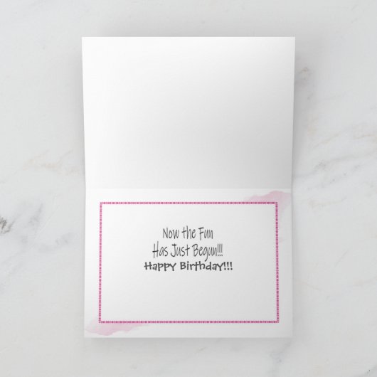 ツインガールズ1stバースデーエスニックスウィートパーソナライズされた カード (内部)