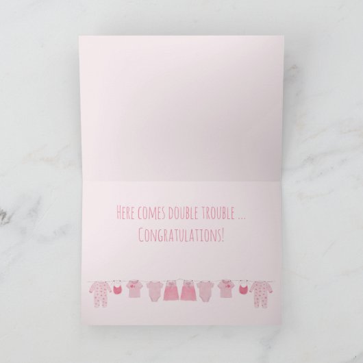 ツインガールズ カード (内部)