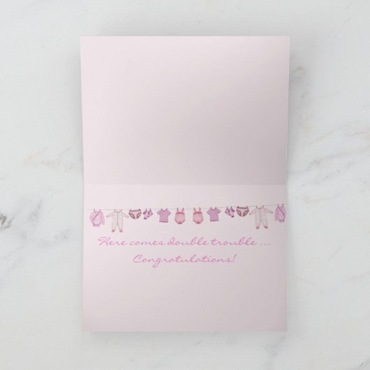 ツインガールズ カード (内部)