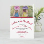 ツインガールフレンズは最高のパーティの招待状 招待状 (スタンド正面)