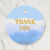 ツインクールアイスクリームボーイズ誕生日紙プレート フェイバータグ (裏面)