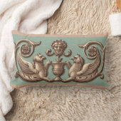 ツイングリフィンプリント ランバークッション (ブランケット)