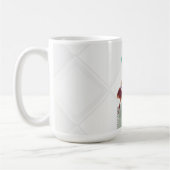 ツインコーヒーをテーマにした赤ちゃんシャワー – ダブルにする コーヒーマグカップ (左)