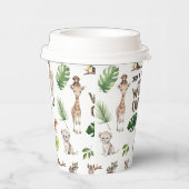 ツインサファリ動物ワイルドワンボーイ1歳 紙コップ (右)