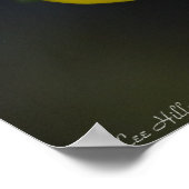 「ツインサンズ」イエローフォックスグローブワイルドフラワーポスター ポスター (角)