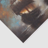 ツインシップの戦いのデコパージュ 薄葉紙 (詳細)