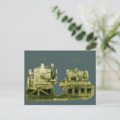 ツインシティGASエンジンクライマックスGASエンジンヴィンテージ ポストカード (スタンド正面)