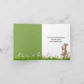 ツインシャワーありがとう サンキューカード (内部)