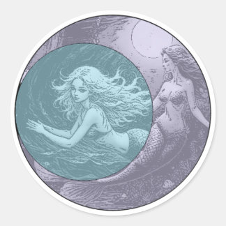 ツインシンボロジステッカー ラウンドシール