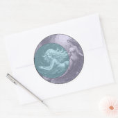 ツインシンボロジステッカー ラウンドシール (封筒)