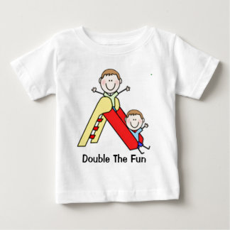 ツインスティックフィギュア ベビーTシャツ