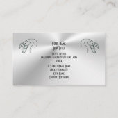 ツインスネークヘッズロゴ, Fangs Bared - Security Busi 名刺 (裏面)