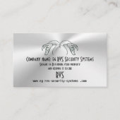 ツインスネークヘッズロゴ, Fangs Bared - Security Busi 名刺 (正面)