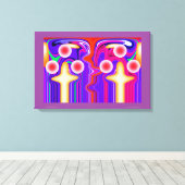 ツインスピリッツ美術 キャンバスプリント (インサイチュ (ウッドフロア))