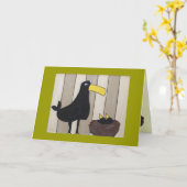 ツインズおめでとう誕生カード カード (黄色い花)