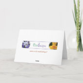 ツインズおもしろいおめでとうカード カード (裏面)