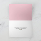 ツインズからDoe & Fawns to Mom誕生日 カード (内部)