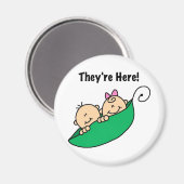 ツインズが来た マグネット (正面/裏面)