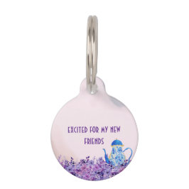 ツインズのためのお茶会 ペットタグ