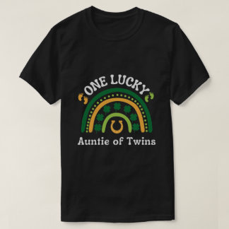ツインズアイリッシュセントパトリックの日の幸運の叔母 Tシャツ