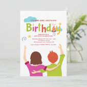 ツインズウェービング招待状 招待状 (スタンド正面)