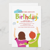 ツインズウェービング招待状 招待状 (正面/裏面)