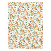 ツインズオレンジベビーシャワー テーブルクロス (正面)