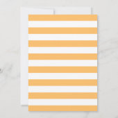 ツインズキャットベア男女兼用ベビーシャワー 招待状 (裏面)