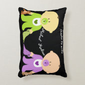 ツインズキープサク（両方の名前） アクセントクッション (正面(垂直))