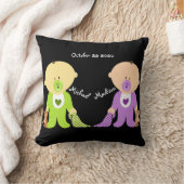 ツインズキープサク(両方の名前) クッション (ブランケット)