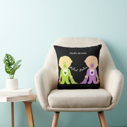 ツインズキープサク(両方の名前) クッション (椅子)