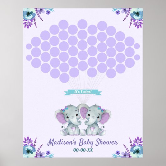 ツインズゲストブックオルタナティブ署名ページガールズ ポスター (正面)