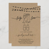 ツインズシップ&見るバブル&ブローズ 招待状 (正面/裏面)