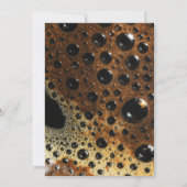 ツインズダブルショットコーヒーベビーシャワー招待状 招待状 (裏面)