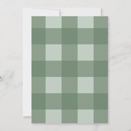 ツインズトゥリトルかわいこちゃんオレンジベビーシャワー 招待状 (裏面)