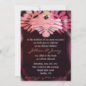 ツインズドーブオブピースナイバルミツワー招待状 招待状 (正面)