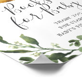 ツインズナスベビシャワーブズベビーサイン ポスター (角)