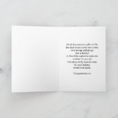 ツインズニュー生まれベビーカード カード (内部)