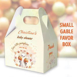 ツインズハロウィンカボチャ幽霊ユニセックスベビーシャワー フェイバーボックス