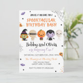 ツインズハロウィーン誕生日スポオクタキュラーバッシュ 招待状 (スタンド正面)