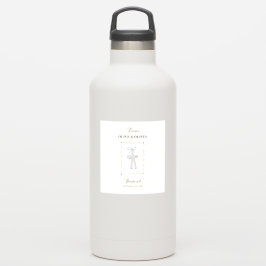 ツインズバプテスオンイエロー2クロスパーソナライズされた シール