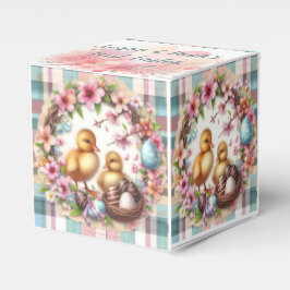 ツインズファーストイースターパーティー- 2羽のアヒル フェイバーボックス