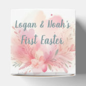 ツインズファーストイースターパーティー- 2羽のアヒル フェイバーボックス (上部)