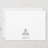 ツインズファーストバースデーパーティ招待状 招待状 (裏面)