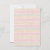 ツインズフェアリーガールズマッシュルームハウスリボン誕生日 サンキューカード (裏面)