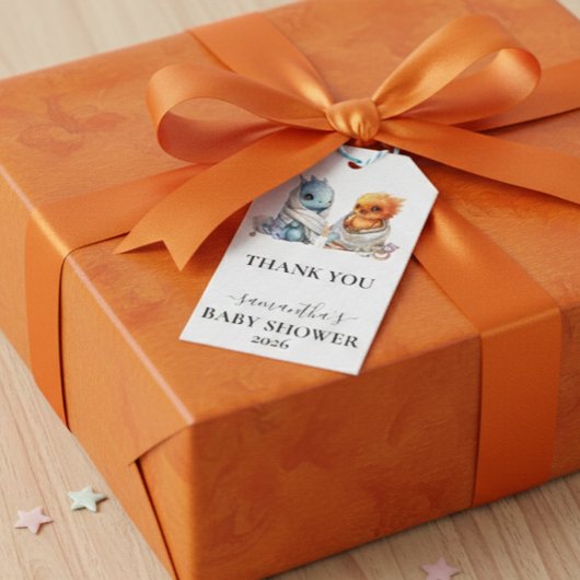 ツインズフェニックスドラゴンファンタジーマジカル ギフトタグ