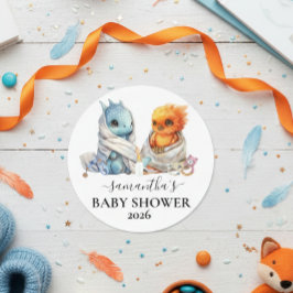 ツインズフェニックスドラゴンファンタジーマジカル ラウンドシール