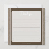 ツインズベビーありがとう:: 1SQ 案内状 (裏面)