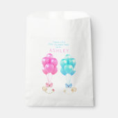 ツインズベビーシャワーありがとう フェイバーバッグ (正面)
