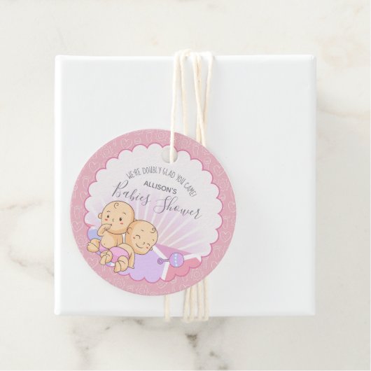 ツインズベビーシャワーガールズID642 フェイバータグ (インサイチュ)